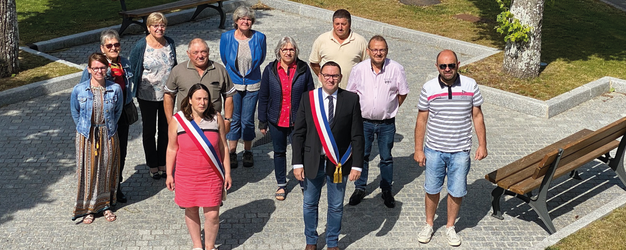 Les élus du Conseil Municipal du village Chapelle Royale en Eure et Loir dans le Perche
