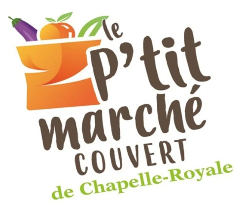 Logo Le p'tit marché couvert de Chapelle-Royale
