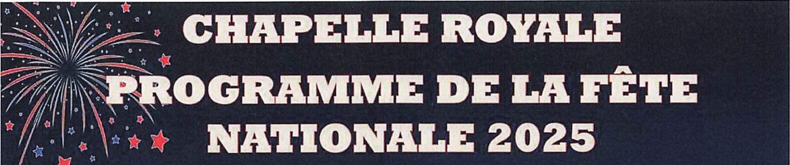 Programme 13-14 juillet 2025 Chapelle-Royale en Eure et Loir
