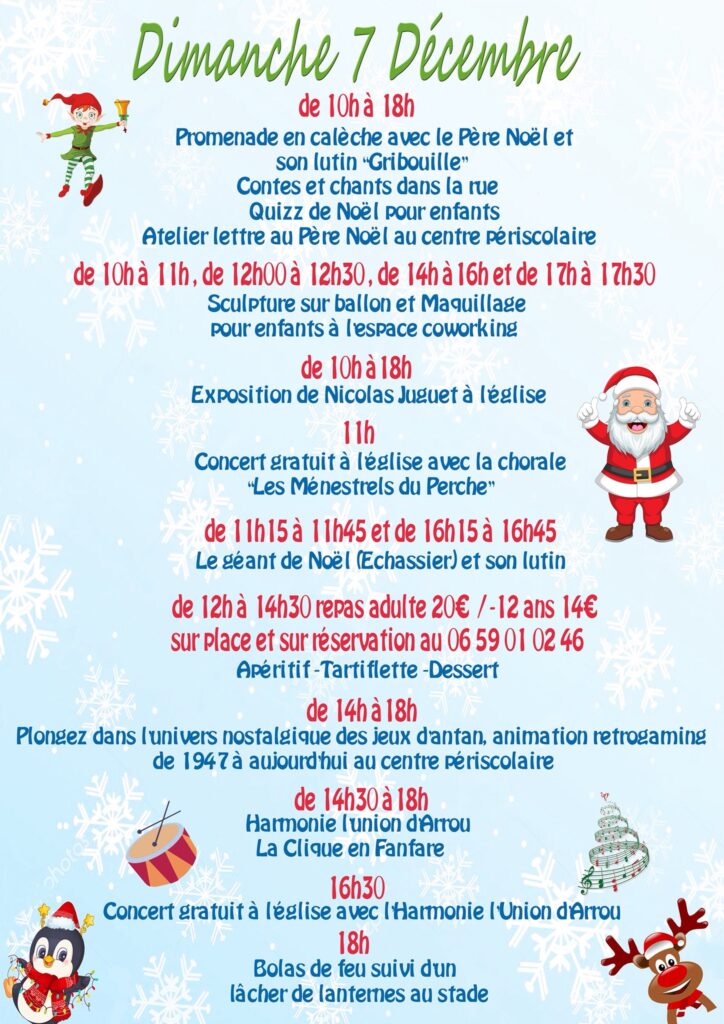 marche de noël Chapelle-Royale 28290 village du perche village d'avenir